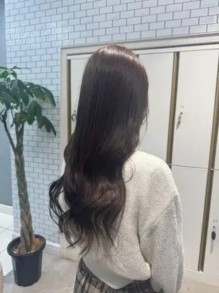 ロング カラー HAREru.Smart  Salon所属・透明感カラー/ブリー チ/エクステ/さくらのヘアスタイル