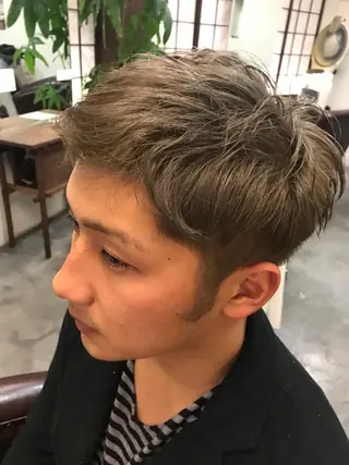 ショート メンズ analogue所属・u harukaのヘアスタイル