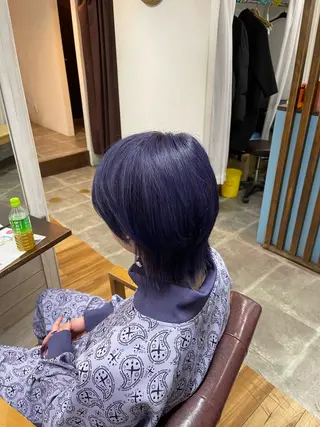 ショート カラー メンズ SOYON西大寺店所属・ダブルカラー/ 髪質改善💎安藤のヘアスタイル