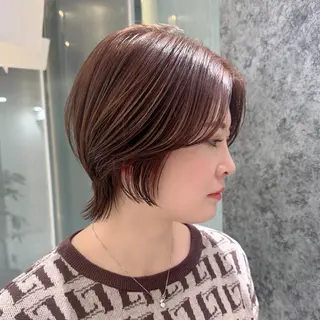 ショート foto所属・𝐁𝐋𝐔𝐄𝐓 /カット特化/新宿のヘアスタイル