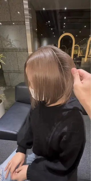 ショート カラー レイヤーカット/ ブリーチカラー/雅人のヘアスタイル