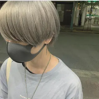 カラー メンズ 韓国ヘア🦋 MIYUのヘアスタイル