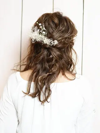 ヘアアレンジ 黒川 真実のヘアスタイル