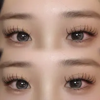 マツエク・マツパ 韓国風ハイトーン ・マツエク/サナのヘアスタイル