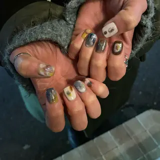 ネイル Trico Antique所属・岩本 杏のネイルデザイン