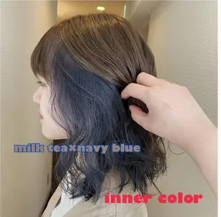 ミディアム 韓国ヘア🇰🇷 YURIYAのヘアスタイル