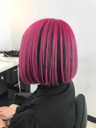 ショート カラー あらげ 🌈推しカラー🌈ᵕのヘアスタイル