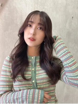 ロング 韓国レイヤー/ 髪質改善🤍芹奈のヘアスタイル