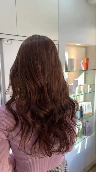 ロング カラー SALOWIN高崎所属・縮毛矯正・髪質改善 鈴木悠太/当日OK✨のヘアスタイル