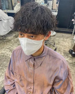 パーマ メンズ メンズパーマ特化💇 奥田敦哉のヘアスタイル