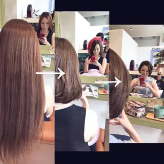 ショート カラー メンズ指名多数!! SiLO 田島のヘアスタイル