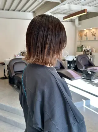 ショート カラー ハイトーン×似合わせ 🌱中川慎之介のヘアスタイル