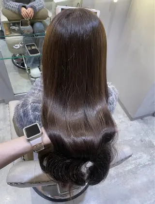 ロング カラー 🤍ふんわりアイドル カラー🎀Rio🪽のヘアスタイル