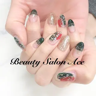 ネイル Beauty Salon Ace（ネイルサロン　エース）所属・池袋フィルイン Ace♡長さだしのネイルデザイン