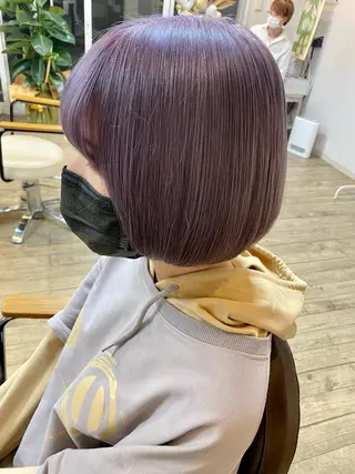 ショート カラー ku-to 北浦和店所属・✨ミニボブ特化✨ ✂︎Raimu✂︎のヘアスタイル