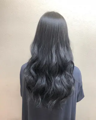 ロング ヤマグチ ヒカルのヘアスタイル
