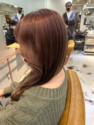 セミロング カラー Number76 Hair Salon - Tokyo所属・小澤 みゆきのヘアスタイル