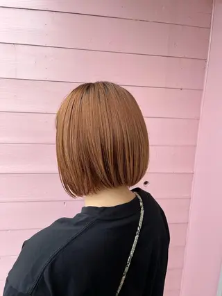 ショート ボヌールソレイユ所属・☁️彦坂唯有/ 透明感カラー☁️のヘアスタイル
