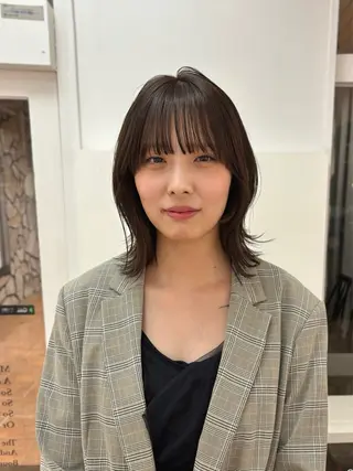 ミディアム behive  駅前店所属・菊地 桃花のヘアスタイル