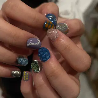 ネイル 個性派ネイル シノのネイルデザイン