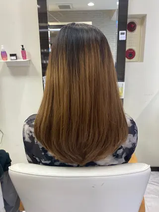 ロング 目黒 碧人のヘアスタイル