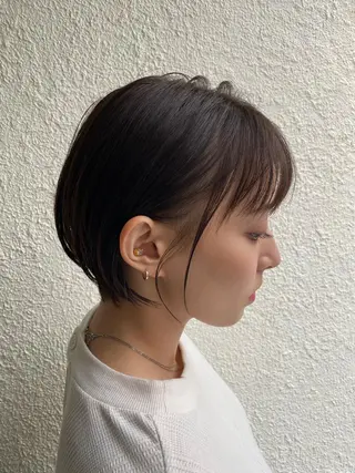 ショート 岩尾 萌々子のヘアスタイル