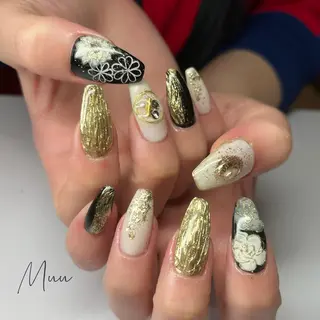 セミロング ネイル マツエク・マツパ apopi's所属・apopis＊ close23:00のネイルデザイン