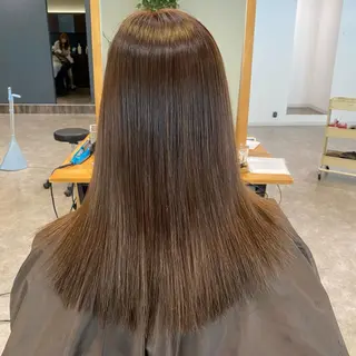 セミロング Maison/松本/ 艶髪/カラー/メンズのヘアスタイル