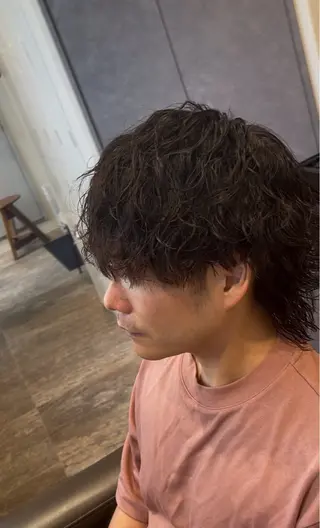 パーマ メンズ 💈メンズパーマ特化 金子温貴💈のヘアスタイル