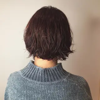 ショート カラー 柔らかいcolor 🌿harukaのヘアスタイル