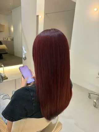 ロング カラー 透明感/艶髪カラー/ 韓国/rinaのヘアスタイル