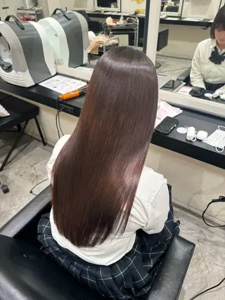 ロング Apa kabar  鳳店所属・Apa kabar 鳳店　吉田裕のヘアスタイル