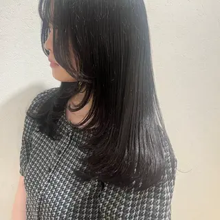 セミロング BE-AREA所属・藤村 ひよりのヘアスタイル