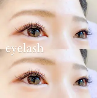 マツエク・マツパ アイブロウ GO TODAY SHAiRE SALON　名古屋パルコ店所属・しみず さきのマツエク・マツパデザイン