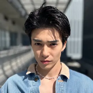 ショート メンズヘア/透明感 カラー/ayatoのヘアスタイル