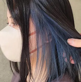 ミディアム カラー LYLICK所属・ケアブリーチ特化 same 🦈のヘアスタイル