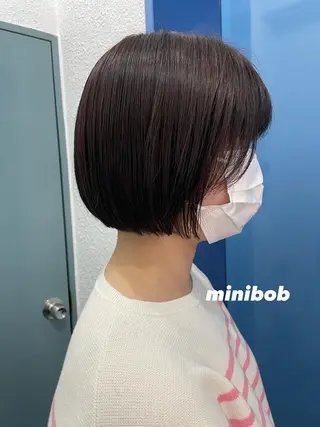 ショート カラー パーマ 🌿AMANE🌿 sakiのヘアスタイル