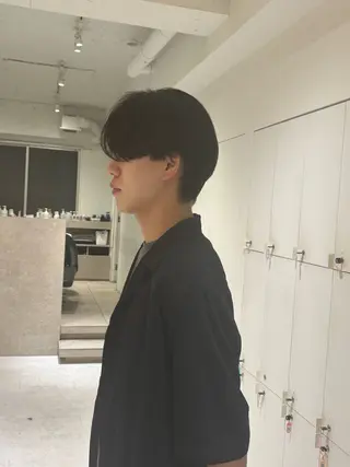 ショート メンズ 透明感カラーと映画 美容師/yujiのヘアスタイル