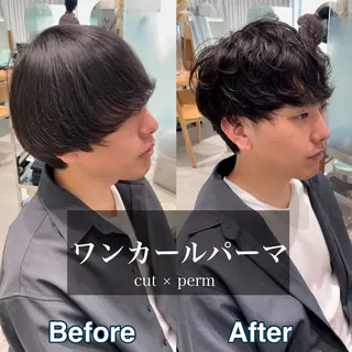 パーマ メンズ 立川/メンズヘア/ 眉スタイリングの眉毛・アイブロウイメージ