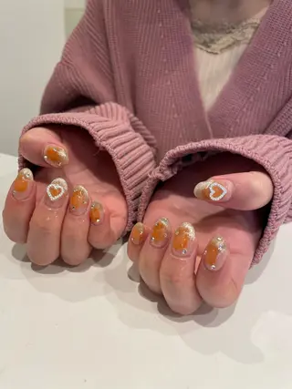 ネイル 束感まつ毛/ネイル/ LED♥KIRARAのマツエク・マツパデザイン