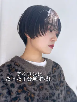 ショート カラー 女性が憧れる ショート/角田愛和のヘアスタイル