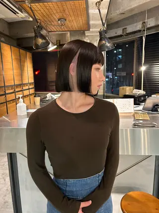 ショート カラー keen 立川のヘアスタイル