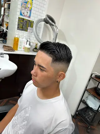 ショート メンズ B.B.Cams西原店所属・無料モデル募集中‼️ 安座間💈のヘアスタイル