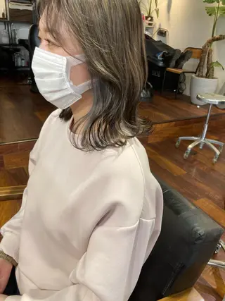 ミディアム カラー 小木曽智美 /ボブ/ショートのヘアスタイル