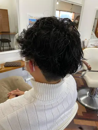 パーマ メンズ Kazaoka Saraのヘアスタイル