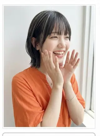 ミディアム デュファブル　高橋 慶一のヘアスタイル
