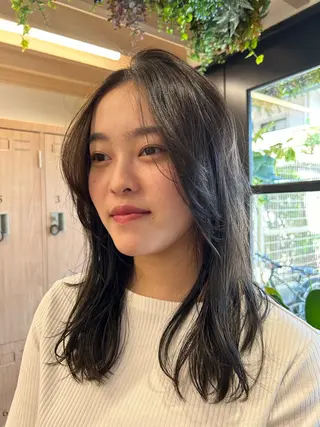 カラー 🍒透明感カラー mutsuki🍒のヘアスタイル