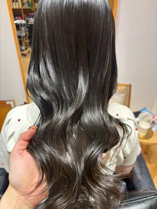 カラー 韓国風ヘア/パーマ ♡あゆのヘアスタイル