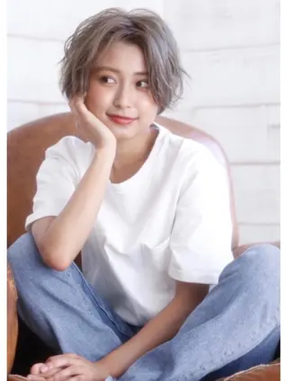 ショート grow恵比寿【グロウ】髪質改善/ハイライト/ブリーチ/レイヤーカット所属・奥野 貴史　代表　レイヤーのヘアスタイル