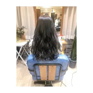 ロング flammeum三軒茶屋店所属・あおき まなのヘアスタイル